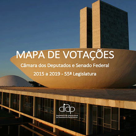 Mapa de Votações - Câmara dos Deputados e Senado Federal