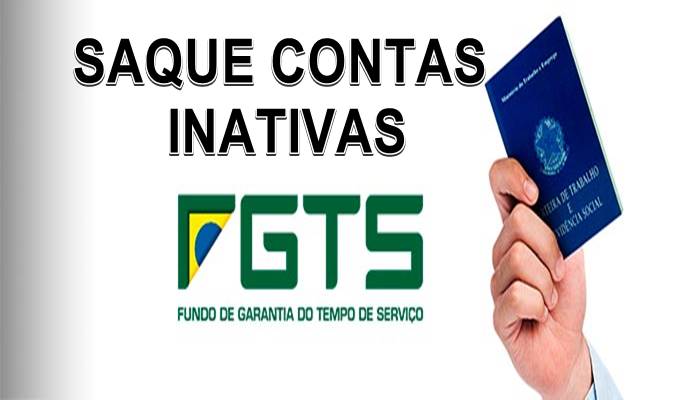 FGTS saque conta inativa