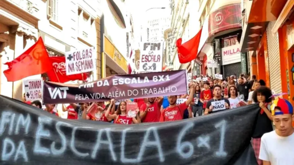 O movimento Vida Alem do Trabalho VAT defende o fim da escala 6x1 Divulgacao VAT 1024x576