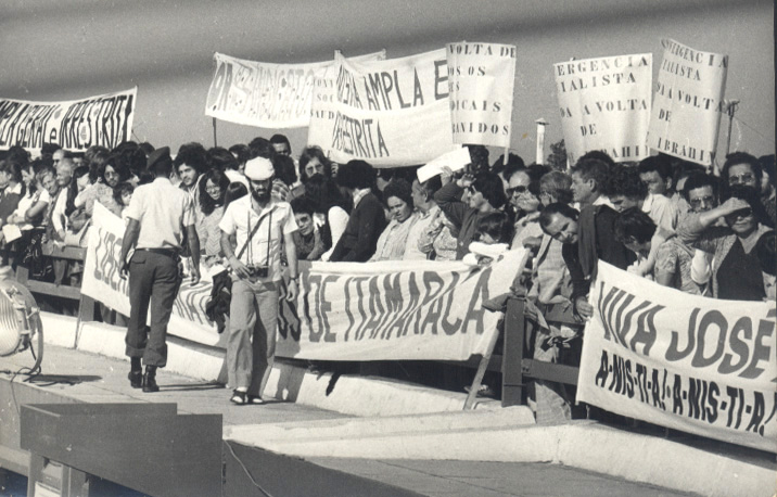 anistia recepcao exilados 1979