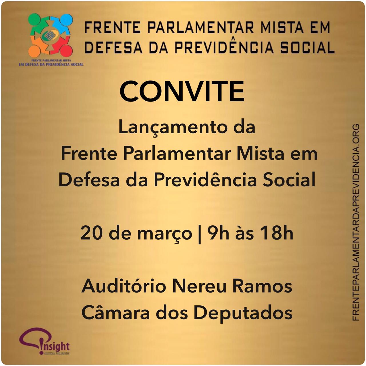 frente parlamentar previdencia