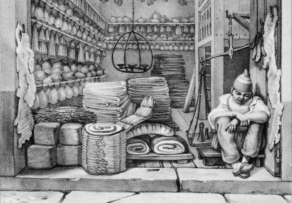 ilustracao brasiliana debret comercio trabalhador brasil 1835 1024x711