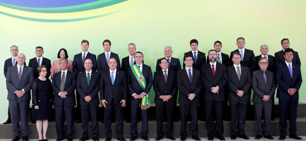 ministerio bolsonaro posse 1 01 19