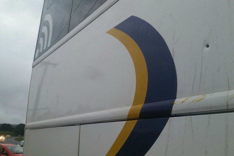 onibus caravana lula sul
