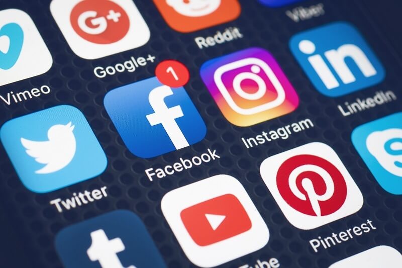 redes sociais mais usadas