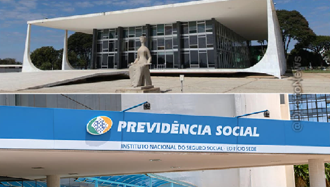 stf previdencia foto montagem